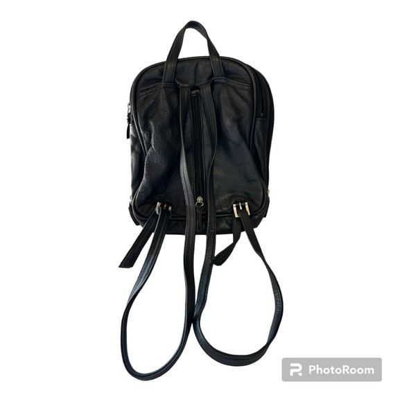 Rare Marino Fabiani Leather Backpack Bag - Picture 3 of 12